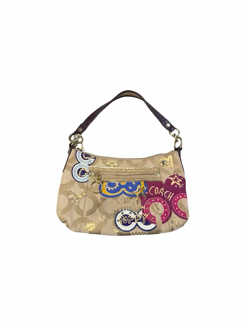 Vintage Coach Poppy Purse Y2K Shoulder bag